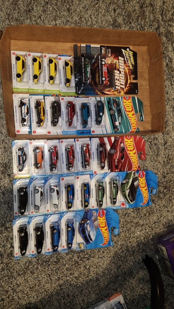 Honda Hotwheels Lot 