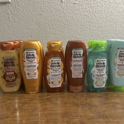 Set of 14  Garnier shampoo, and conditioner 