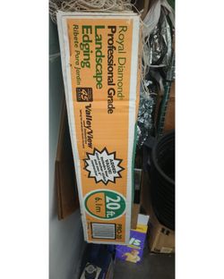 New Royal Diamond Landscape Edging 20 ft — Valley View PRO-20 with Stakes