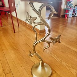 Marble Butterfly Accent Table 12x24”, Brand New Made In India