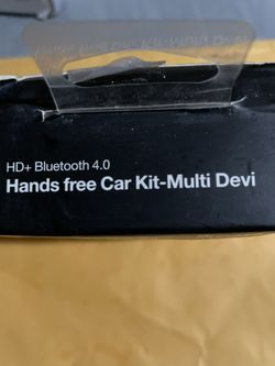 HD Bluetooth 4.0 hands free Car Kit Multi Device