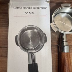 Coffee Handle Bottomless 51 Mm. New 