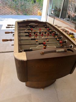 Sports craft foosball table