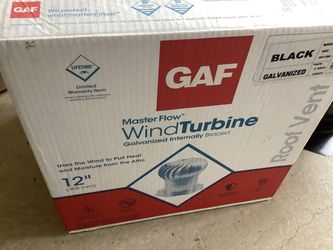 Turbine fan roof top