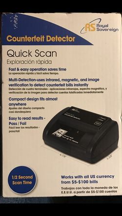 Counterfeit Bills Detector