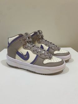 Nike Dunk High UP Women's Size 6 “Sail Iron Purple College Grey” DH3718-101 New