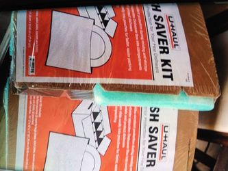 U-haul dish saver kit