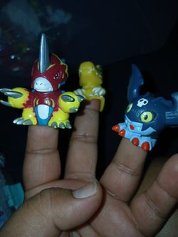 Digimon Finger Puppets Figures
