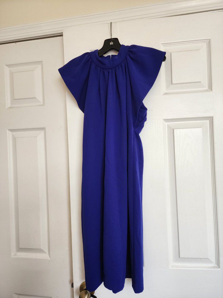 Calvin Klein Royal Blue Dress SizeSize 6