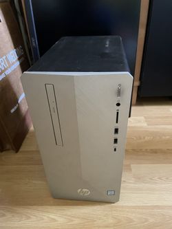 HP computer core i5, 12gb ram, 1tb hd, 128 ssd, wireless LAN with monitor, keyboard, mouse, Bose speaker.