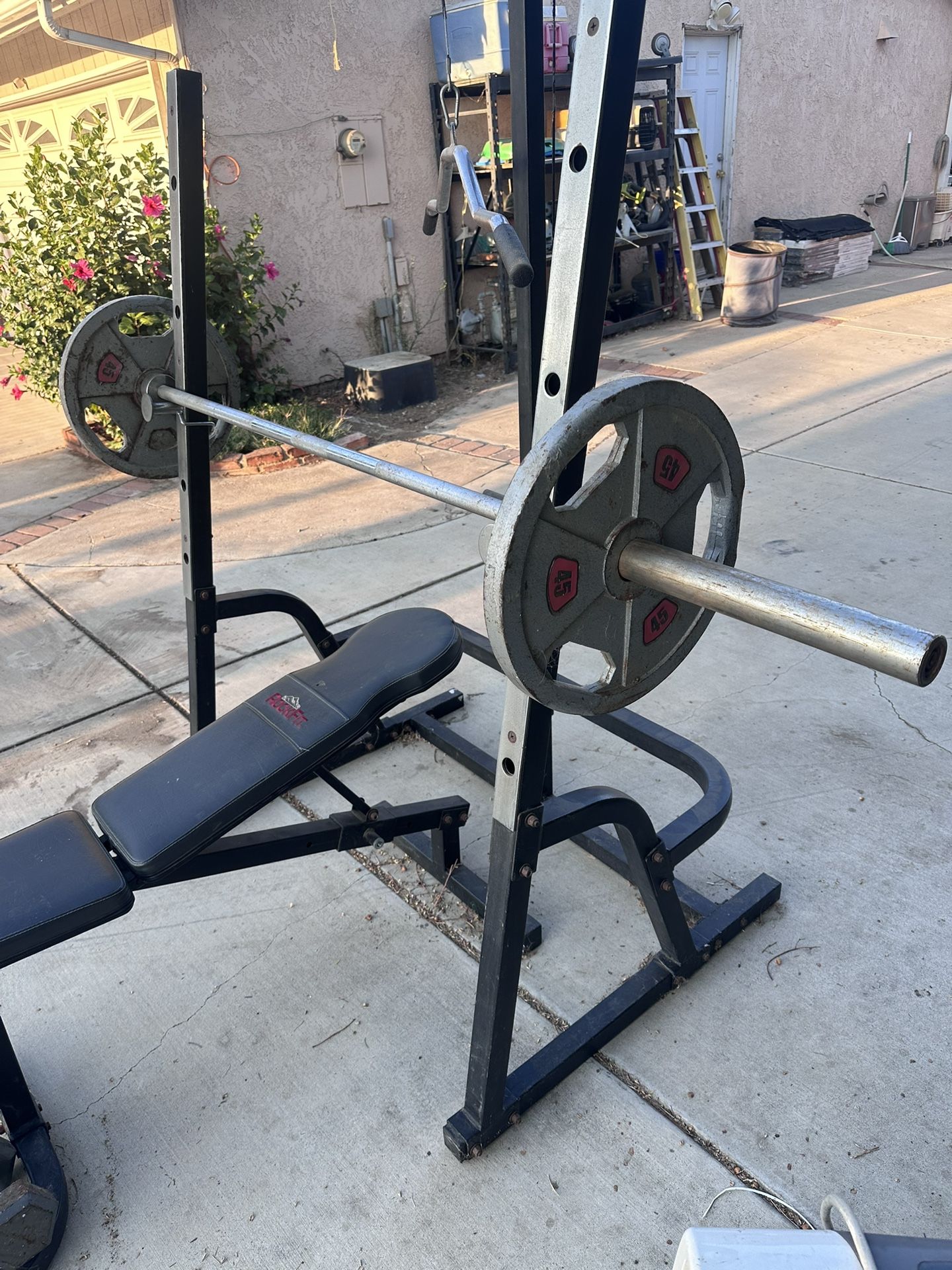 Weights And Bench