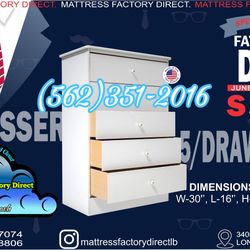 White Compressed Dresser Cajonera Comoda Nueva 