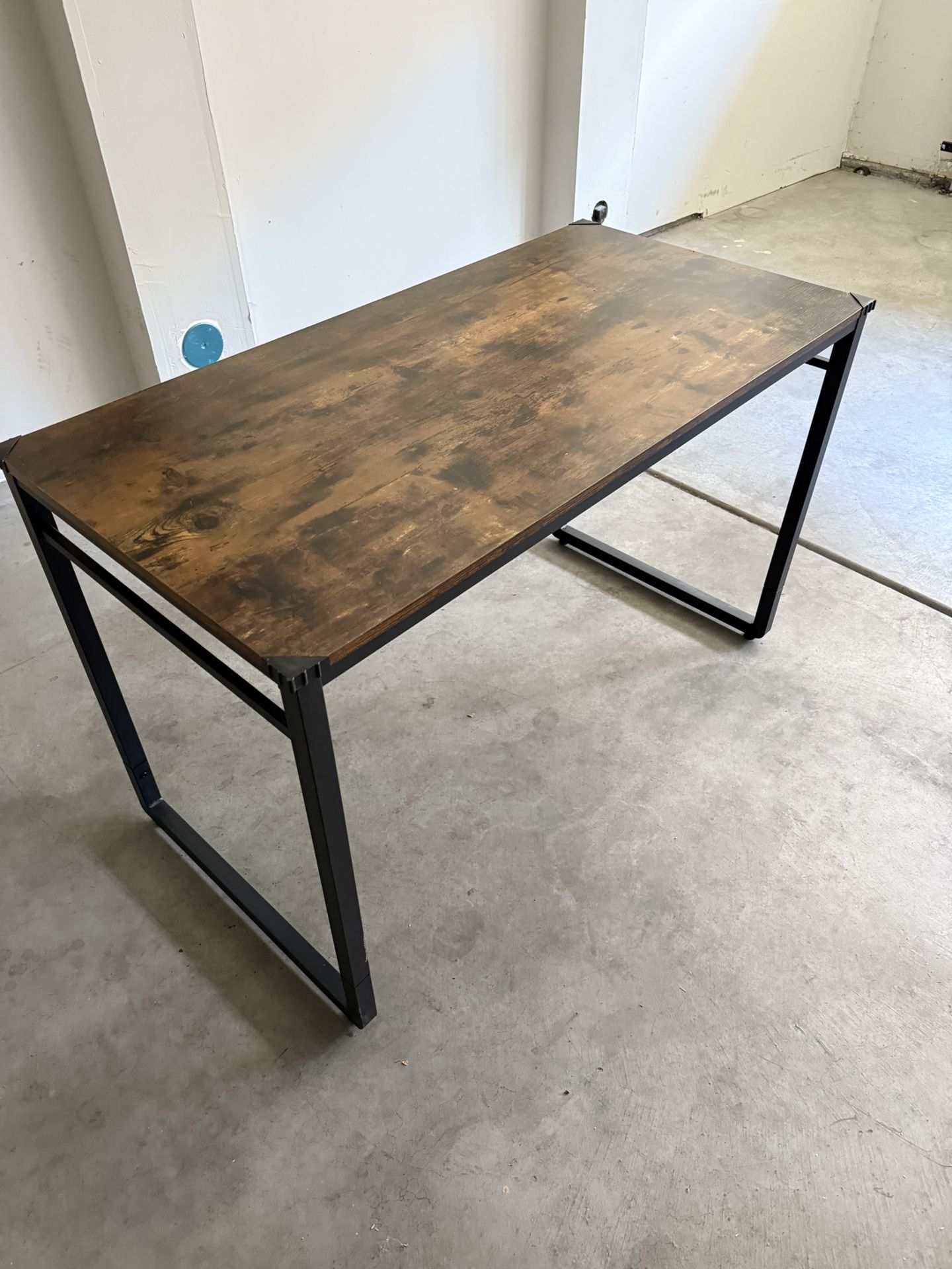 Rustic Wood Computer Desk