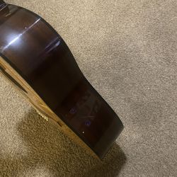 Left handed fender guitar