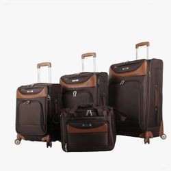 Pathfinder 4-Piece Spinner Luggage Set