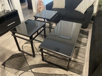 Coffee Table and End Tables