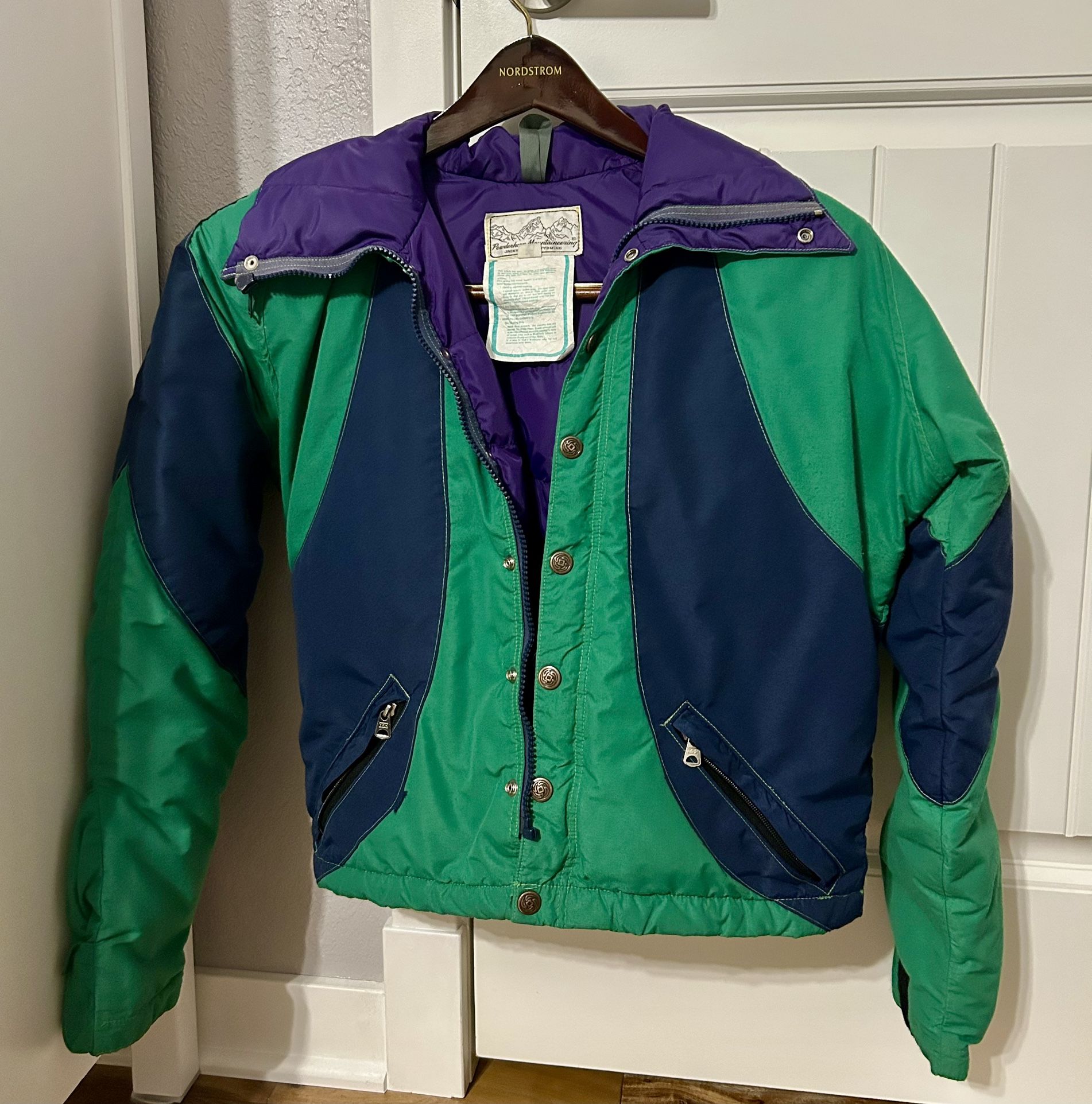 Vintage Powderhorn Mountaineering Ski Jacket – XS – Jackson Hole