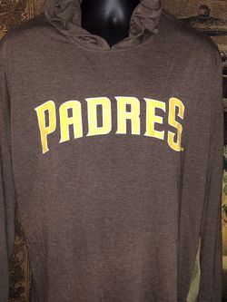 Padres Brown and Gold Hoodie
