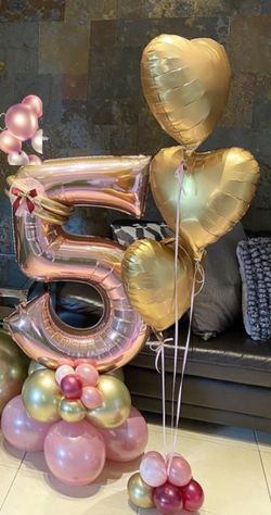 Balloons bouquet- Happy Birthday