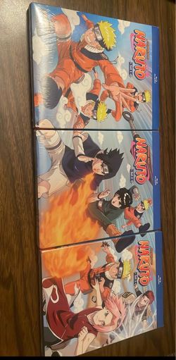 Naruto Blu-Rays - Sets 1, 2 & 3