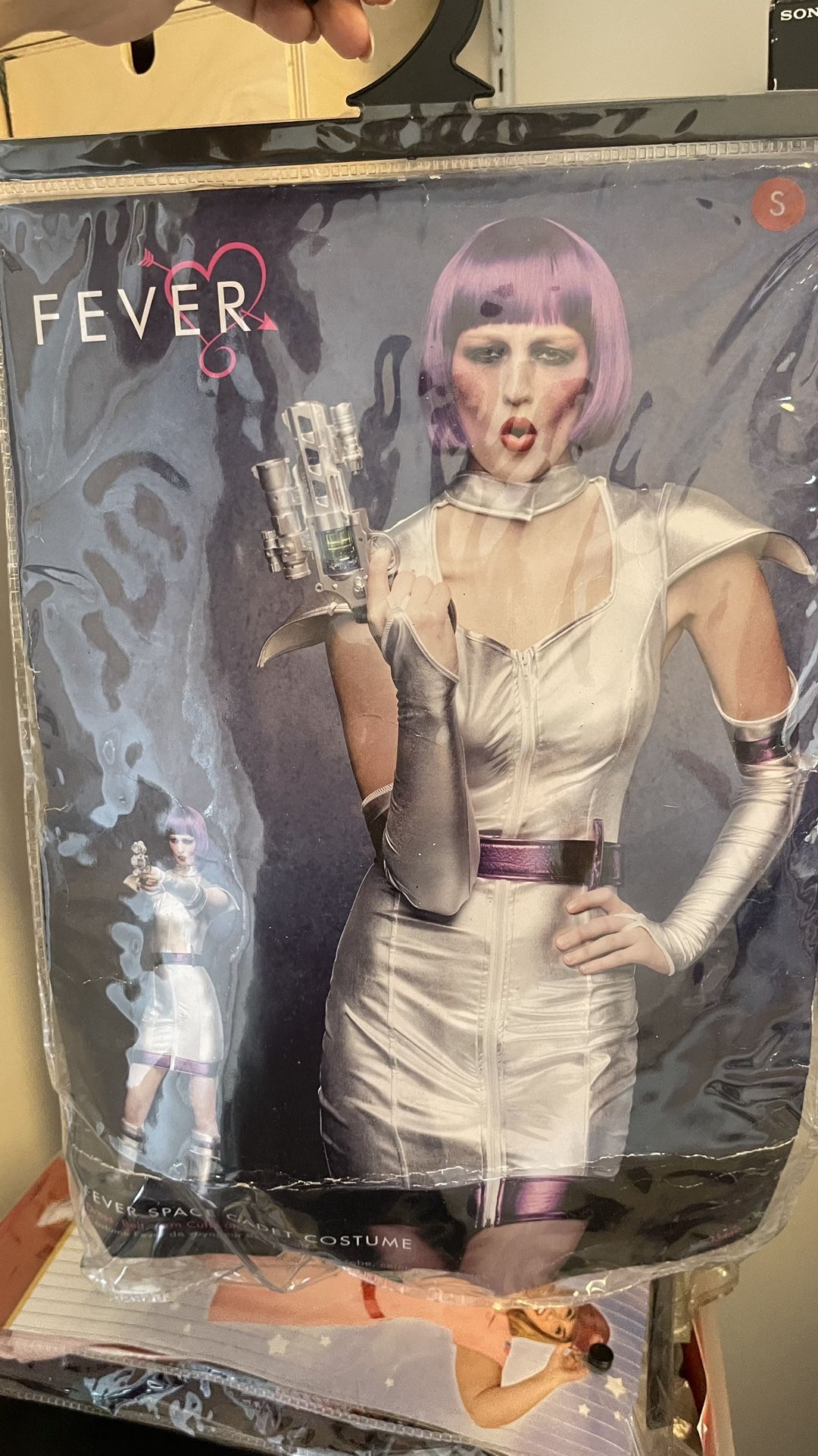 So Hot Space Girl Martian Costume Plus Wig