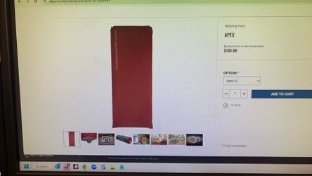 ALPS Mountaineering Sleep Pad Apex XL