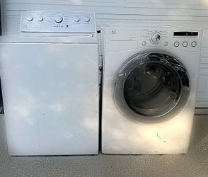 Washer and Dryer Set
