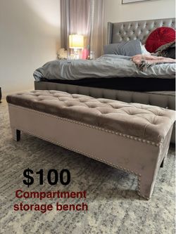Compartment bench PICK UP BY 5/24 ‼️ LOCATED BY ONTARIO AIRPORT ‼️