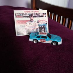 Rodney Combs #89 -Racing Champions W/ Autographed Trading Card 