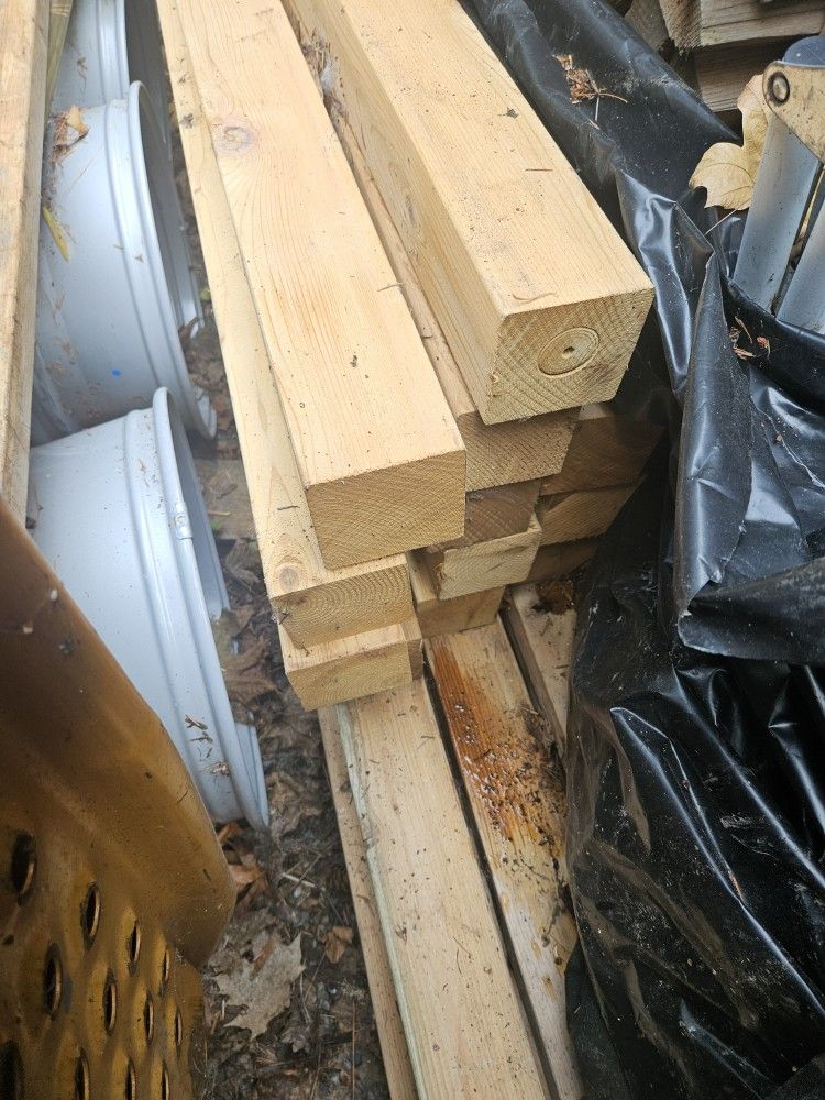 4x4 8' S4s Tight Knot Select Cedar