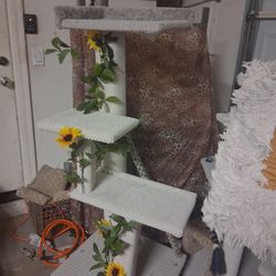 Cat tree. Cat tower. Cat scratcher. Cat bed. Cat condo. Cat post