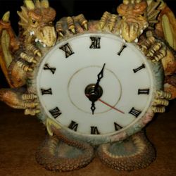 Dragon clock collectible