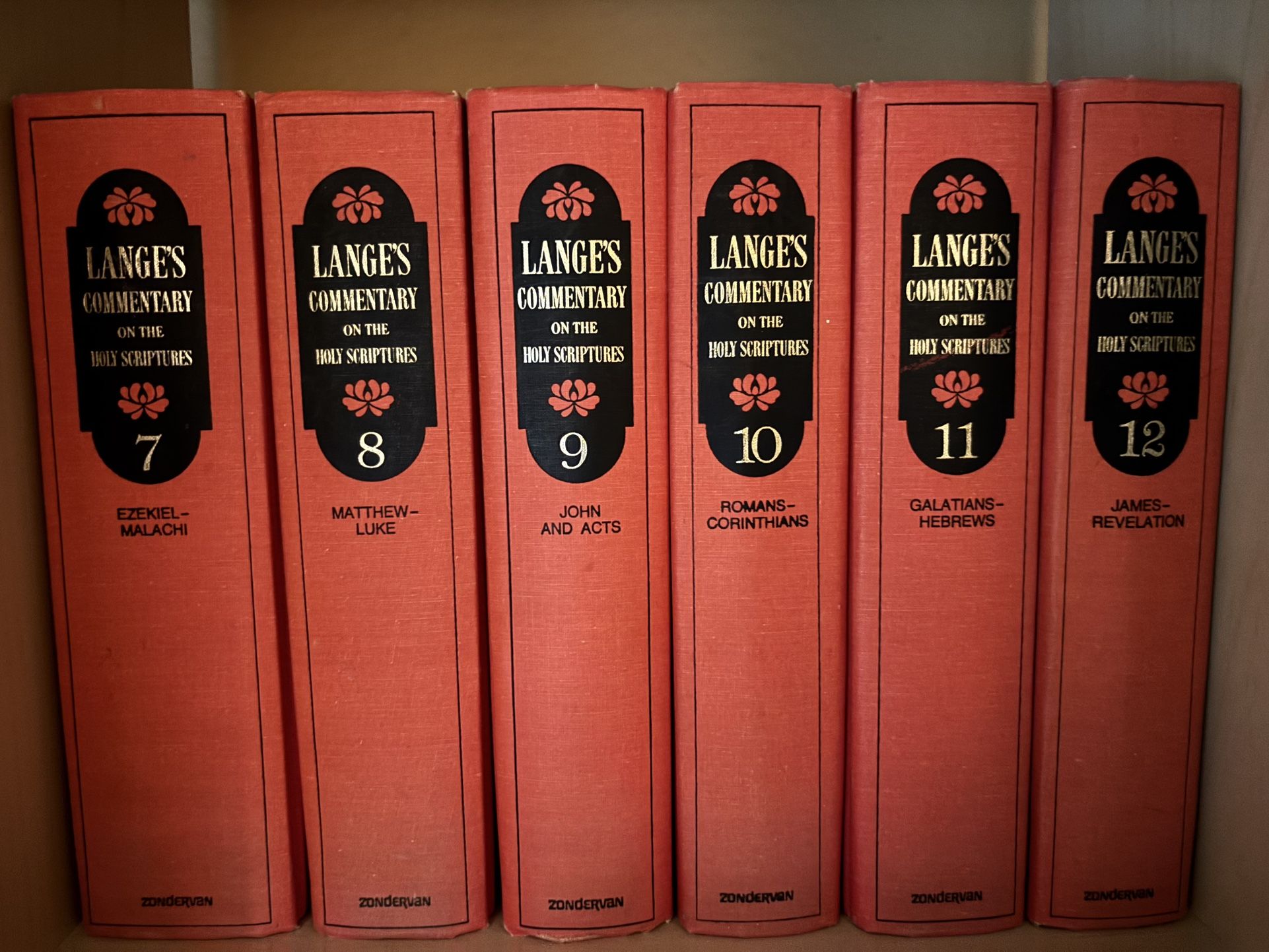 Bible Commentaries And Theological Dictionaries.
