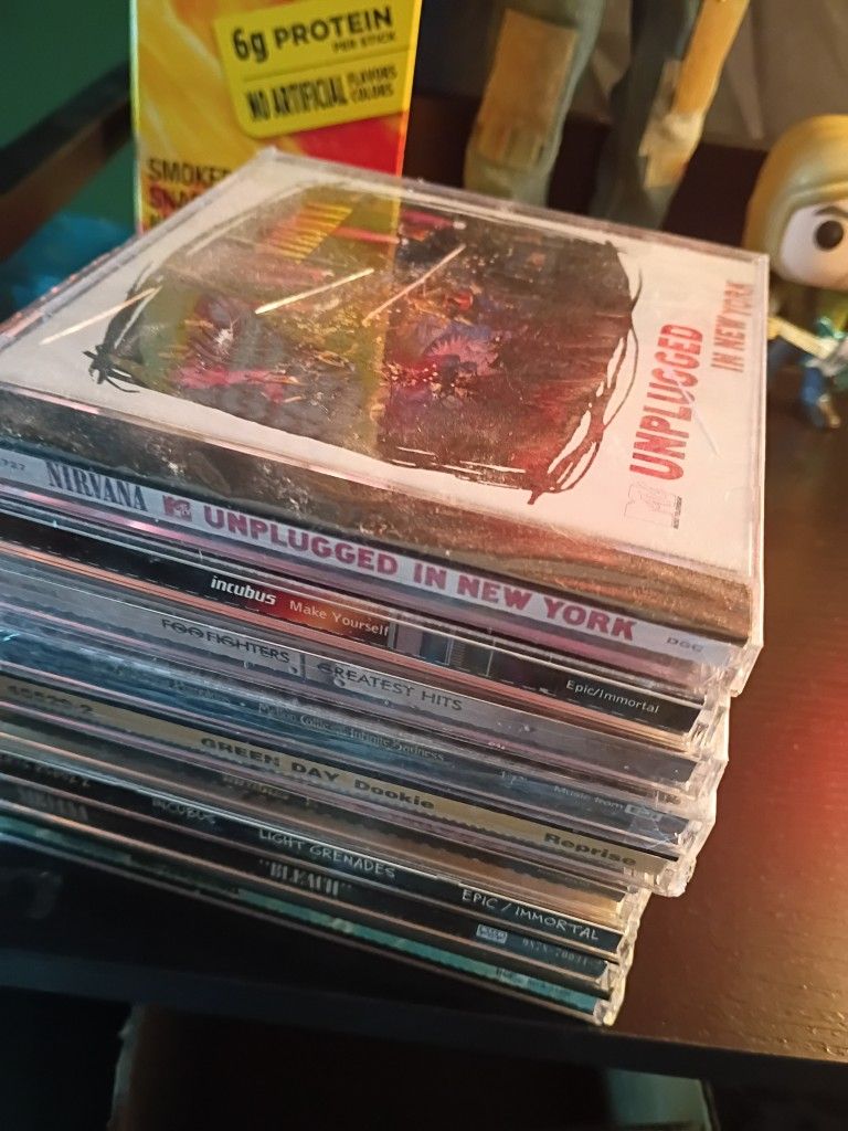 CD Rock Alternative Lot Incubus Nirvana Foo Fighters Smashing Pumpkins Green Day