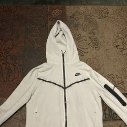 White Cream Nike Tech 