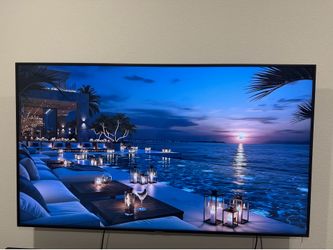 Samsung 55” Smart LED TV + Amazon Fire TV Stick + LED Backlight – Like New