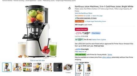 Cold Press Slow Juicer