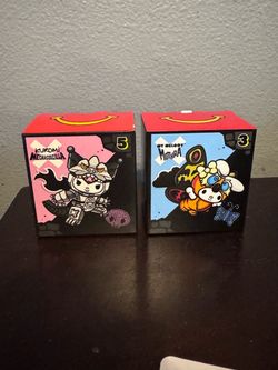Hello Kitty Godzilla Mcdonalds Toys