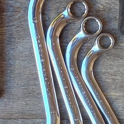 S-curved Box End Wrench Set