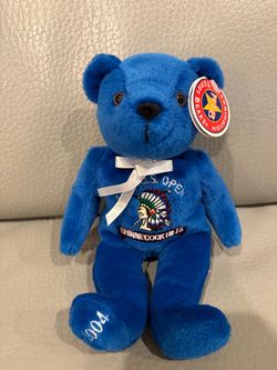 2004 U.S. Open Shinnecock Hills Eddy Bears Blue Stuffed Animal