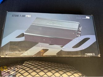 New Deaf Bonce ATOM 7.5K PRO compact amplifier.