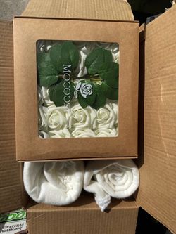 Fake Roses (White)