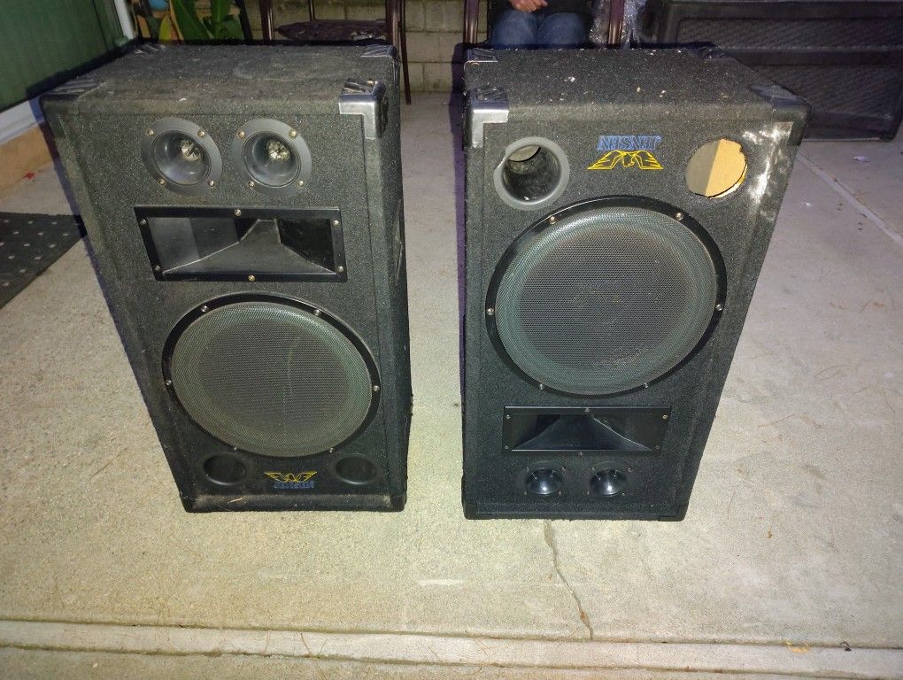 Jensen Speaker Set Monitor Speakers