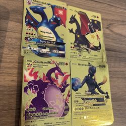 55 Pack Of Golden Pokémon Cards 