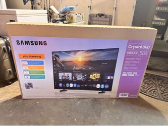 Samsung 50” tv Crystal 4K