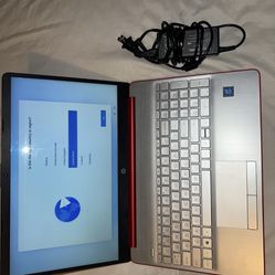 Hp Laptop Red