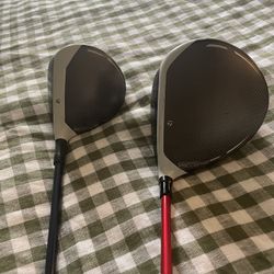 TaylorMade Sim Max Driver And 3 Wood