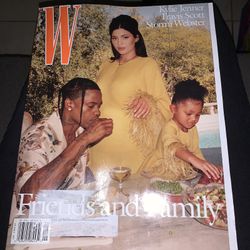 Kylie Jenner Travis Scott W MAGAZINE BANNED COVER Vol 6 2021 BRAND NEW