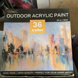 Acrylic paint set