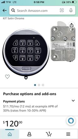 Safe Lock Keypad And Swing Bolt